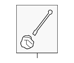 310103L600U - Fuel System: Fuel Cap for Kia: Amanti, Borrego, Cadenza, Forte, Forte Koup, Forte5, K5, K900, Niro, Optima, Rio, Rio5, Rondo, Sedona, Seltos, Sorento, Soul, Soul EV, Spectra, Spectra5, Sportage, Stinger, Telluride Image