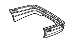 2108800225 - Body: Bumper Cover for Mercedes-Benz Image