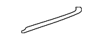 2108800136 - Body: Bumper Trim for Mercedes-Benz Image