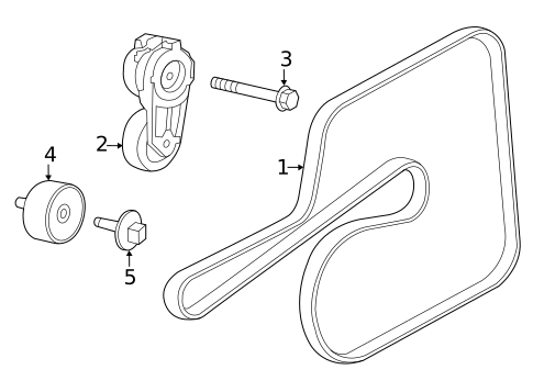 Belts & Pulleys for 2019 Dodge Charger #0