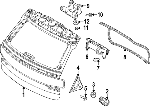 Gate & Hardware for 2025 Volvo EX90 #0