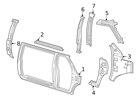 Uniside for 2000 Ford E-150 Econoline #0