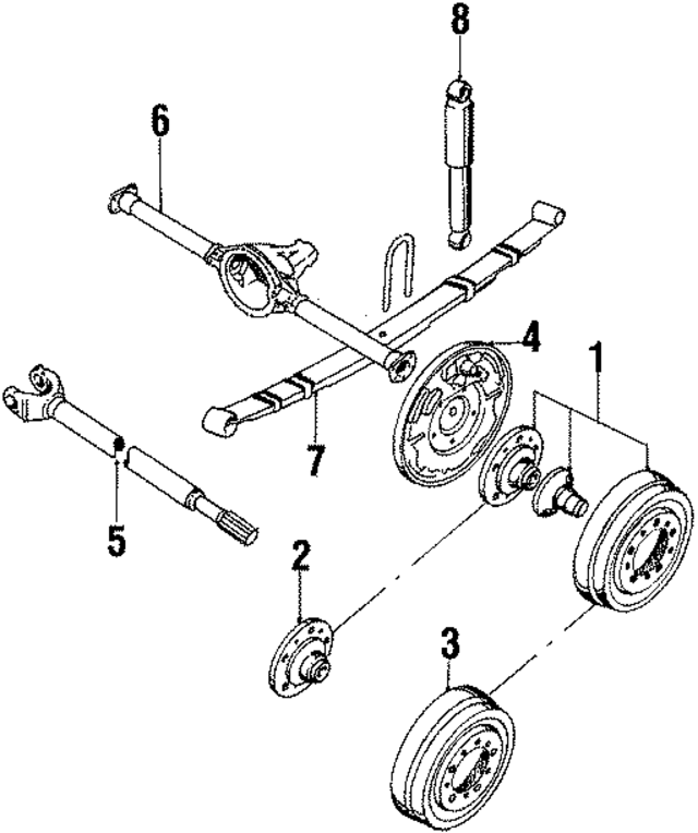 52002952 - Suspension: Hub &amp; Drum for Mopar Image