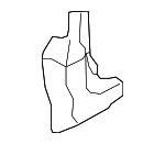 15868770 - Body: Body A-Pillar Reinforcement for Chevrolet: Malibu Image