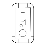 22290551117P82 - Body: Trunk Switch for Mercedes-Benz Image