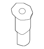 21376602007P82 - Body: Lock Knob Bezel for Mercedes-Benz Image