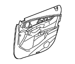 21372086077Q21 - Body: Door Trim Panel for Mercedes-Benz Image
