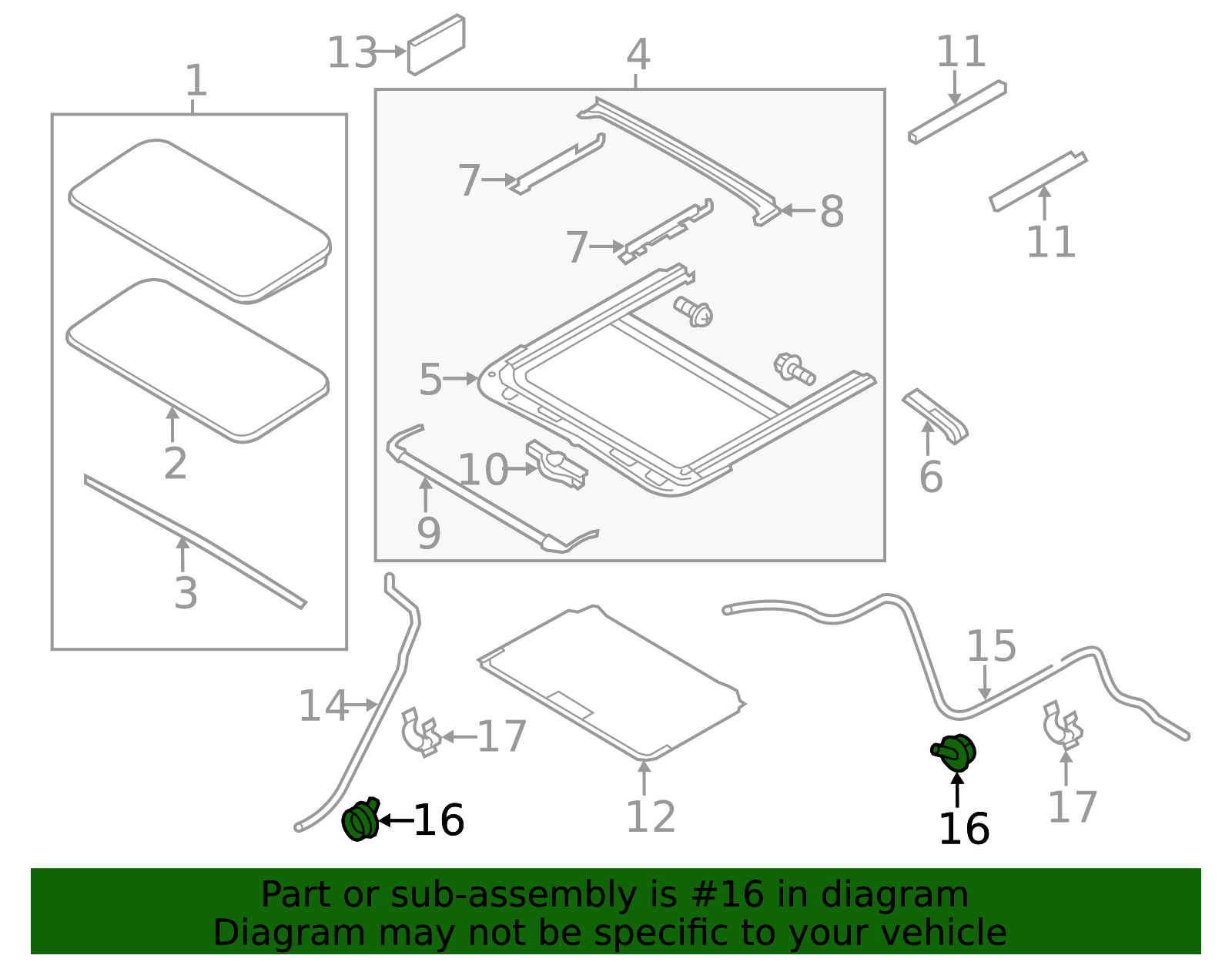 74816-1LA1A - Drain Hose Grommet - 2017-2020 Nissan Armada | World OEM ...