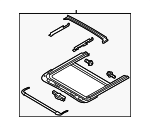 913061V91A - Body: Frame Assembly for Nissan Image