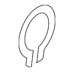 39234JG72B - Suspension: Axle Shaft C-Clip for Nissan: Murano Image