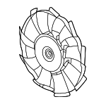 386116S9A01 - : Fan Blade for Acura: TLX Image