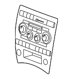 55111010AK - Body: Heater Control for Jeep: Commander, Grand Cherokee Image