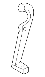 51168169722 - Body: Trim Panel Bracket for BMW: 740i, 740iL, 750iL Image