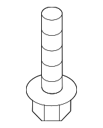 6509285AA - : Compressor Bracket Bolt for Chrysler: 200 | Dodge: Dart | Jeep: Cherokee, Compass, Renegade Image