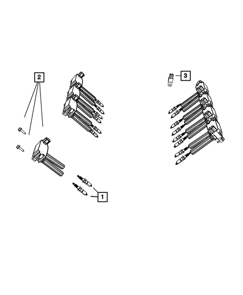 Ignition - Spark Plugs, Cables, Coils, and Glow Plugs for 2011 Dodge Challenger #0