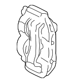 F4TZ2B120B - Brakes: Caliper for Ford: Bronco, E-150, E-150 Club Wagon, E-150 Econoline, E-150 Econoline Club Wagon, F-150, F-250, F-350 Image