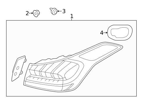 Tail Lamps for 2015 Hyundai Genesis #0