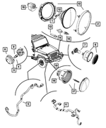 68042580AA - Electrical: Headlamp Wiring for Jeep: Wrangler Image