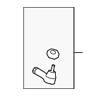 4422A051 - : Outer Tie Rod for Mitsubishi: Lancer Image