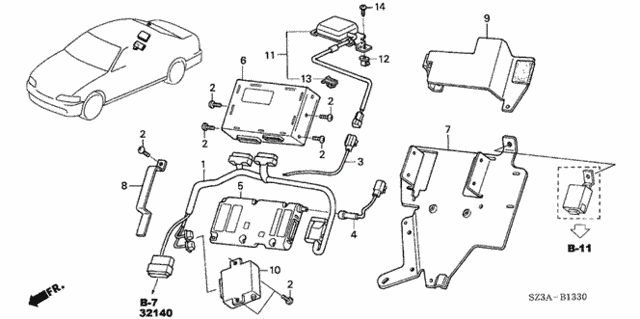 On-Star Unit for 2004 Acura RL #0