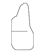 91563SFA003 - Body: Door Weather-strip Fastener for Honda: Accord, Civic, CR-V, CR-Z, Insight Image