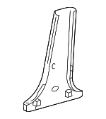 6241333050B0 - Body: Center Pillar Trim for Toyota: Camry Image