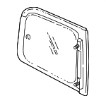 10349890 - Body: Glass for Chevrolet: Venture | Pontiac: Montana, Trans Sport Image