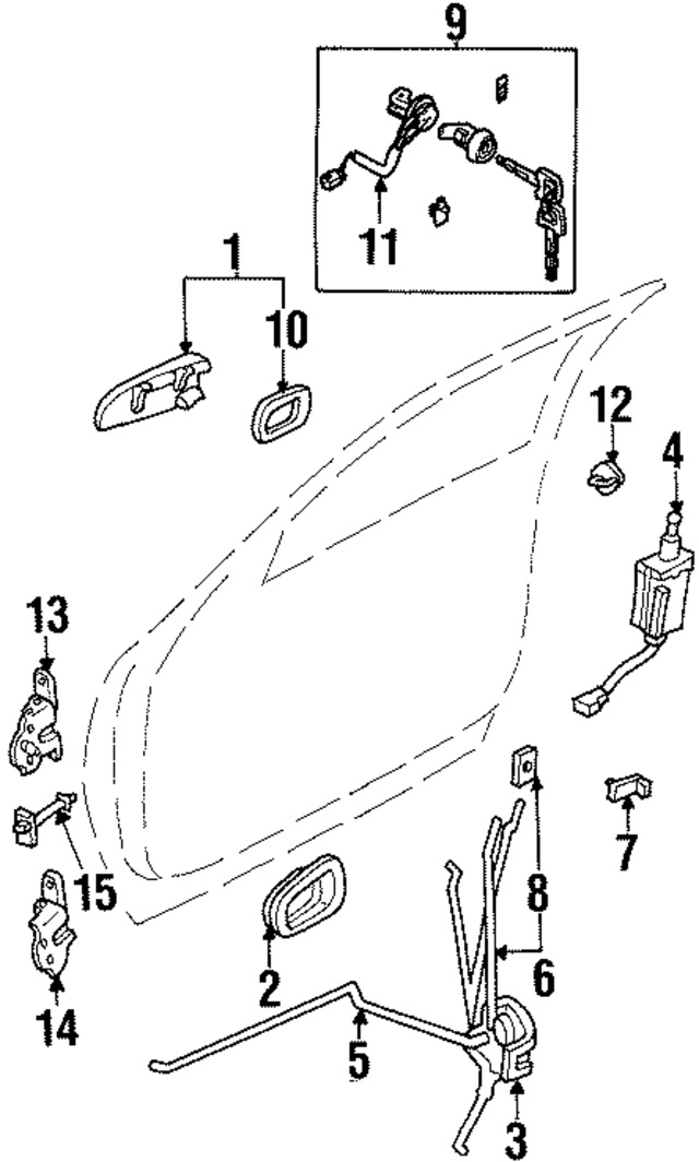 K01858390A70 - : Lock Rod for Kia Image