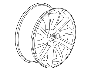 23315487 - : Wheel, Alloy for Buick: Envision Image
