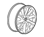 23315487 - : Wheel, Alloy for Buick: Envision Image