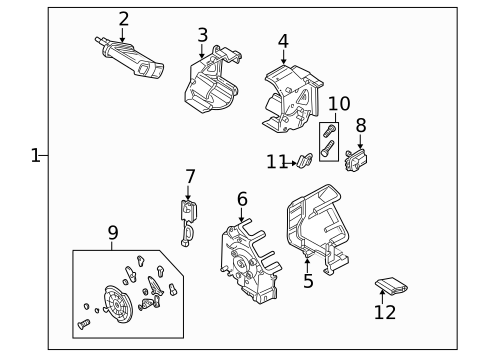Heater for 1997 Mazda Millenia #0