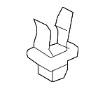 940307333 - Body: Rear Cover Clamp for Suzuki Image