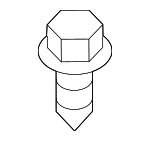 940907340 - Body: Rear Cover Clip for Suzuki Image