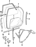 535845022A - Body: Glass for Volkswagen: Corrado Image
