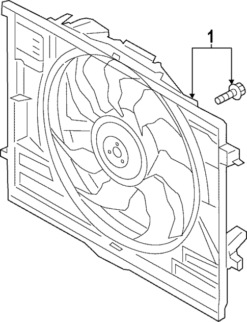 Cooling Fan for 2025 Genesis G90 #0