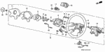 90171SK7003 - Chassis: SCREW-WASHER (4X10) for Acura Image
