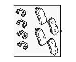 LR156906 - Brakes: Brake Pads for Land-Rover Image image
