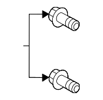 LR153536 - Brakes: Caliper Mount Mount Bolt for Land-Rover Image image