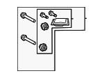 LR156900 - Brakes: Caliper Mount Hardware Kit for Land-Rover Image image