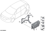 65125B44D53 - Audio, Navigation, Electronic Systems: Rp Ram for BMW Image
