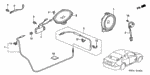 90132SV4003 - Electrical/Exhaust/Heater/Fuel: SCREW, ET (5X16) for Honda Image