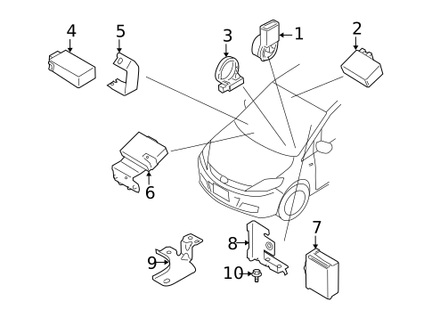 Control Modules for 2006 Mazda 5 #0