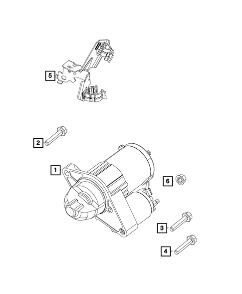Starters for 2018 Jeep Compass #1