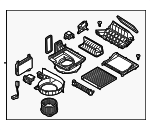 971003N250 - : Blower Assembly for Hyundai Image