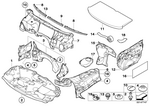 51487892711 - Vehicle Trim: Sound Insulating Engine Hood for BMW Image