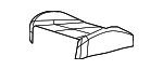 1RX14XDVAA - Body: Cushion Cover for Chrysler: Sebring Image