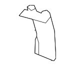 68026098AC - Body: Seat Belt Guide for Mopar Image