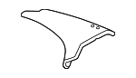 10411038 - Body: Upper Quarter Trim for Buick: Century, Regal Image