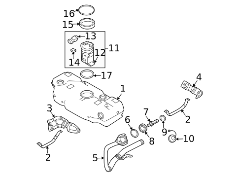 Fuel Pumps & Related Components for 2008 Chevrolet Aveo5 #0