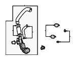 282723N111 - Cooling System: Inlet Pipe for Hyundai Image